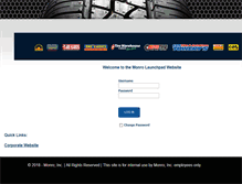 Tablet Screenshot of intranet.tirebarn.com